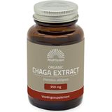 Mattisson - Biologisch Chaga Extract 350mg - Inonotus Obliquus Paddenstoel - Adaptogeen - Voedingssupplement - Vegan - 60 Capsules