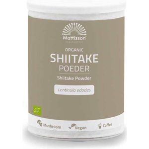 Mattisson Biologische shiitake poeder 100 G