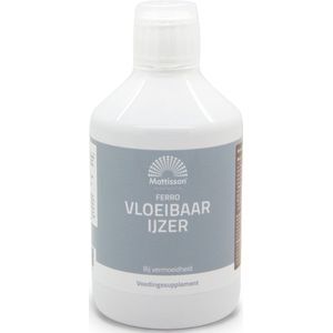 Mattisson - Ferro Vloeibaar IJzer - Mineraal - Met Vitamines