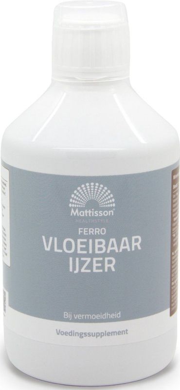 Mattisson - Ferro Vloeibaar IJzer - Mineraal - Met Vitamines