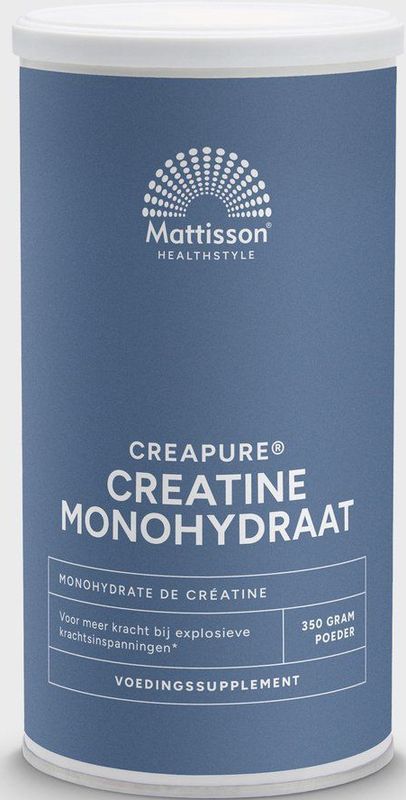 Mattisson - Creatine Monohydraat Poeder - Creapure - Vegan - 350 Gram