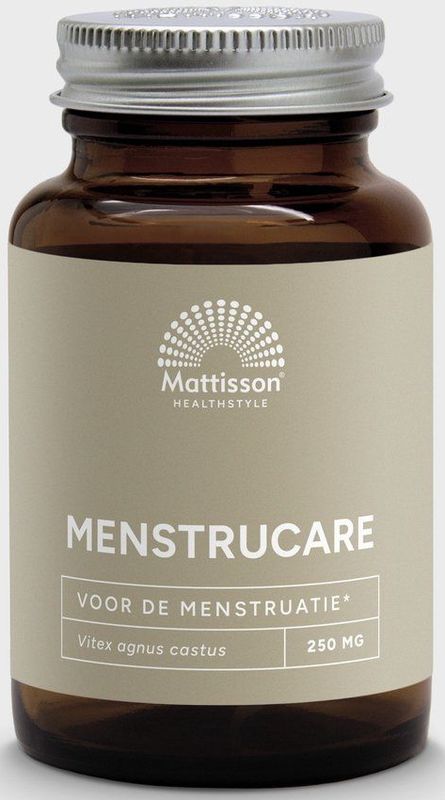 Mattisson - MenstruCare Vitex Agnus Castus - Menstruatie Supplement - Regulering Hormonen - 60 Capsules