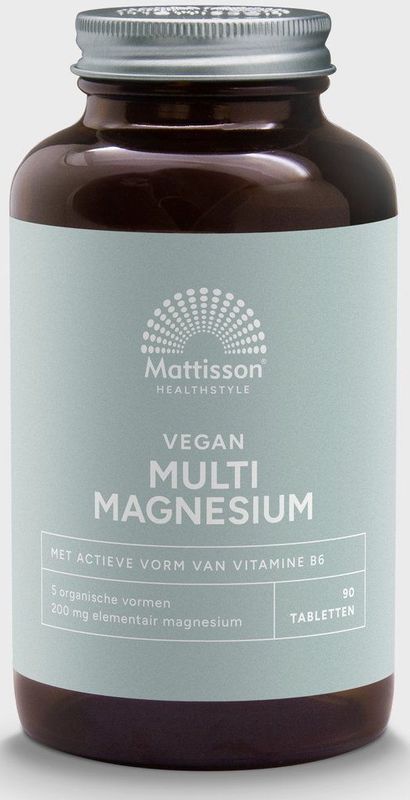 Mattisson - Multi Magnesium - Multivitaminen - 200 mg - 60 Tabletten