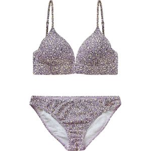 Beugelbikini - Print - Dames - Verstelbare Bandjes - Voorgestikte Cups