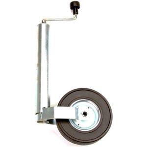 Vaste Neuswiel 60 mm met anti lek band en stalen velg - TRAILERGEAR