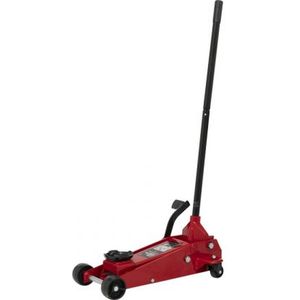 Topgear - Garagekrik - 3 ton - Voetpedaal - Minimale hoogte 135 mm - Maximale hoogte 510 mm