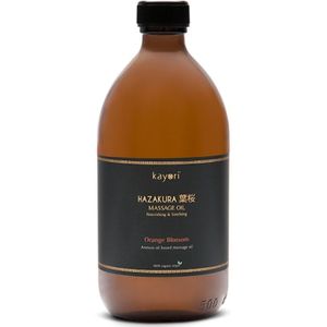 Kayori - Hazakura Massage Oil Massageolie 500 ml