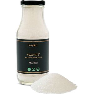 Kayori Yuzu Bath Salt Badzout & Bruisballen 300 g