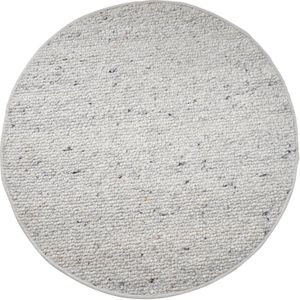 Veer Carpets - Vloerkleed Steve - Rond - Licht - 100% Wol