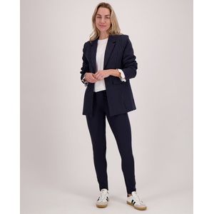 Je m'appelle Travelstof At Work Broek Chino Met stretch - Blauw - Maat XS