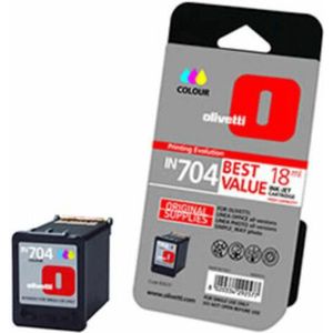 IN704 (B0629) Kleur Huismerk Inkt Cartridge | Compatible met Olivetti IN704 Kleur | Geschikt voor Olivetti Linea Office, Linea Office WIFI