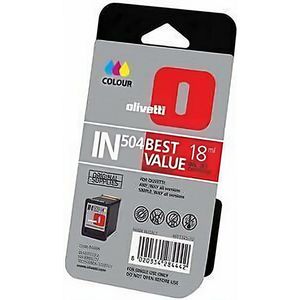 IN504 (B0496) Kleur Huismerk Inkt Cartridge | Compatible met Olivetti IN504 kleur | Geschikt voor Any-Way Bluetooth, Photo, Photo Fax, Photo plus, Photo Wireless, Photo Wireless plus, Simple, WIFI. Simple-Way, Bluetooth, WIFI