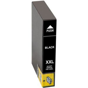 T1291 Zwart - Huismerk inktcartridge compatible met Epson Stylus Office B42 WD / Epson Stylus Office BX 305 F / Epson Stylus Office BX 305 FW / Epson Stylus Office BX 305 FW Plus / Epson Stylus Office BX 320 FW / Epson Stylus Office BX 535 WD