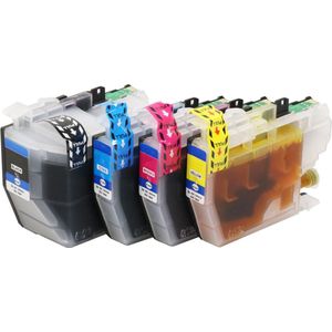 LC-3219 XL Zwart + Alle Kleuren Set - Huismerk inktcartridge compatible met Brother MFC J5330 DW / Brother MFC J5335 DW / Brother MFC J5730 DW / Brother MFC J5930 DW / Brother MFC J6530 DW / Brother MFC J6930 DW / Brother MFC J6935 DW