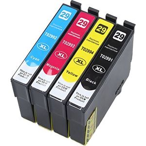 29XL Multipack Huismerk Inkt Cartridge | Compatible met Epson 29XL Multipack T2996 | Geschikt voor Epson Expression Home XP-235 / XP-245 / XP-247 / XP-255 / XP-257 / XP-332 / XP-335 / XP-342 / XP-345 / XP-350 / XP-352 / XP-355 / XP-432 / XP-435