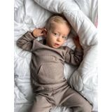 Babystyling - Longsleeve - Stretchkatoen - Ronde Hals - Drukknoopsluiting
