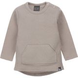 Babystyling - Longsleeve - Stretchkatoen - Ronde Hals - Drukknoopsluiting