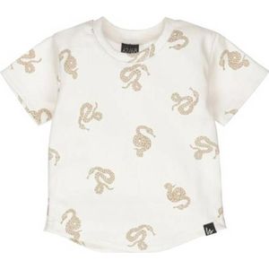 Babystyling - T-shirt - All-over Print - Stretchkatoen - Ronde Hals - Korte Mouwen