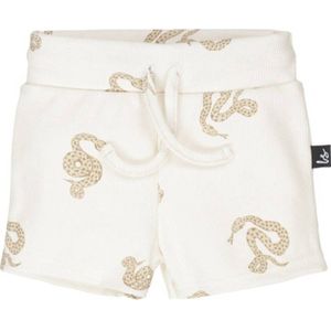 Babystyling - Korte Broek - Sweatshort - Met All-over Print - Elastische Tailleband