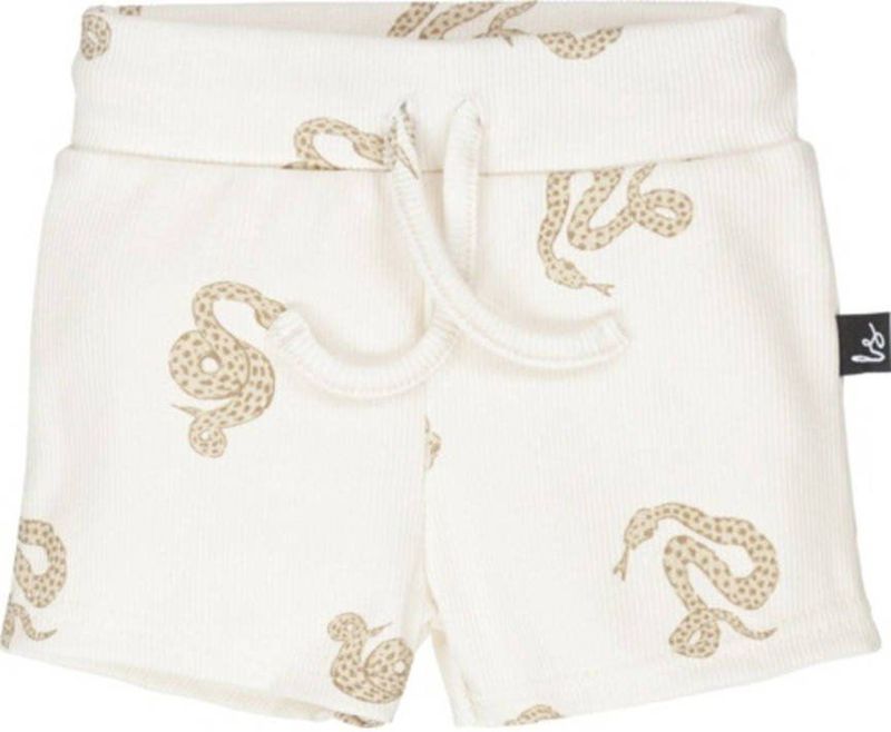 Babystyling - Korte Broek - Sweatshort - Met All-over Print - Elastische Tailleband