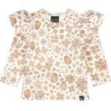 Babystyling - Longsleeve - Ronde Hals - Lange Mouwen - Stretchkatoen - Ruches