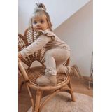 Babystyling - Broek - Beige - Stretchkatoen - Lange Broek