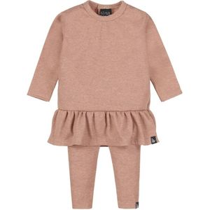 Babystyling tuniek + legging roze