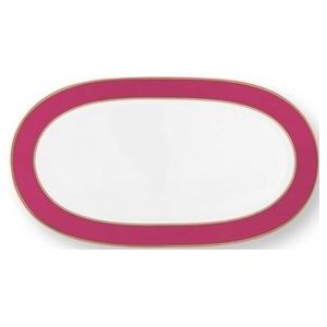 Pip Chique Ovale Taartplateau Roze