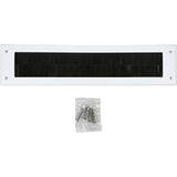 Benson Brievenbusborstel - wit - kunststof - 340 x 79 x 7 mm - tochtwering/tochtafsluiter