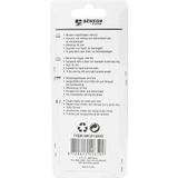 Benson Compacte nagelknipper met vijl en sleutelhanger - 55 mm - metaal