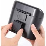 Benson - Auto Afvalbakje - Zwart - Kunststof - Inhoud 1 Liter