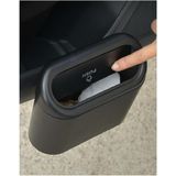 Benson - Auto Afvalbakje - Zwart - Kunststof - Inhoud 1 Liter