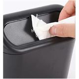 Benson - Auto Afvalbakje - Zwart - Kunststof - Inhoud 1 Liter