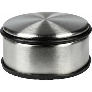 Benson Stijlvolle RVS deurstopper - 11 cm - zwaar en beschermend