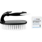 Benson Schrobborstel - Anti-sliphandvat - Harde nylon haren - 13 cm - Kunststof