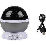 Benson Magische sterrenhemel projector - 360-graden rotatie - 3 standen - USB en batterij