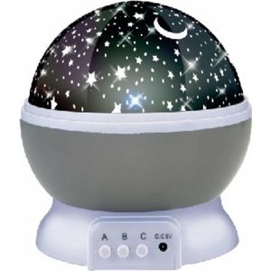 Benson Magische sterrenhemel projector - 360-graden rotatie - 3 standen - USB en batterij