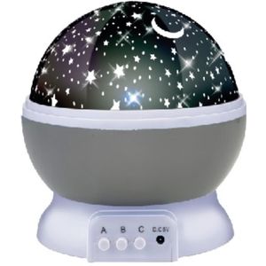 Benson Magische sterrenhemel projector - 360-graden rotatie - 3 standen - USB en batterij