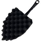 Benson Autospons met handvat - diepe honingraatstructuur - 10 x 15 cm - efficiënt reinigen