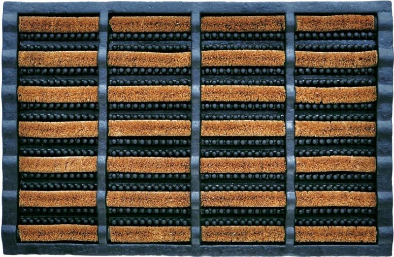 Benson - Rubberen Deurmat met Kokos Borstels - 40 x 60 cm