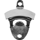 Benson Flesopener Muur - 8.5 x 5.5 cm - Zilver