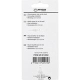 Benson Flesopener Muur - 8.5 x 5.5 cm - Zilver