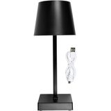 Benson Dimbare LED tafellamp - touch bediening - kleurenmix - 8,5 x 8,5 x 26 cm