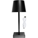 Benson Dimbare LED tafellamp - touch bediening - kleurenmix - 8,5 x 8,5 x 26 cm