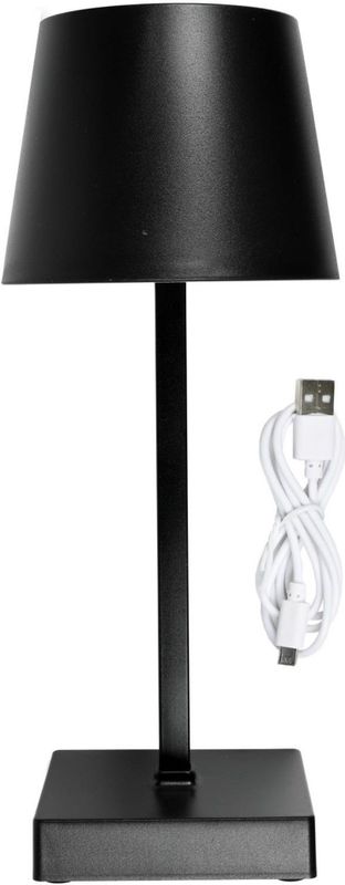 Benson Dimbare LED tafellamp - touch bediening - kleurenmix - 8,5 x 8,5 x 26 cm