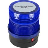 Benson - LED Flitslamp - Blauw Licht - 24 LED's - 2.4 Watt