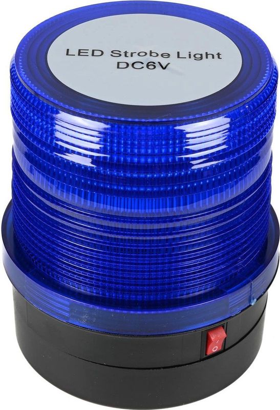 Benson - LED Flitslamp - Blauw Licht - 24 LED's - 2.4 Watt