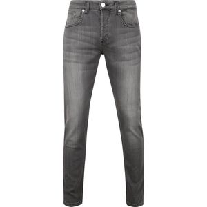 MUD Jeans - Denim Slimmer Rick Grijs - Heren Slim-fit