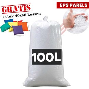 Zitzakvulling EPS Parels/korrels 100 Liter, Hoogwaardige kwaliteit, 30 tm 400 Liter