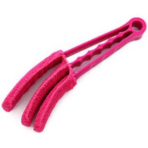 Gadgetpoint | Lamellen Reiniger | Luxaflex Borstel | Jaloezie Stoffer | Rood / Roze
